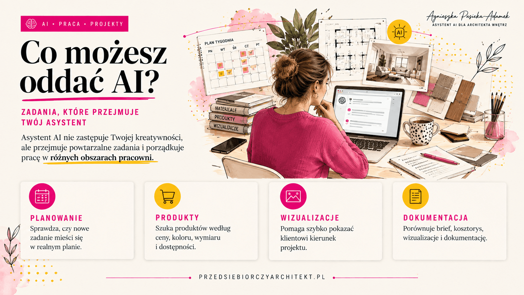 Asystent AI dla architekta wnętrz w codziennej pracy